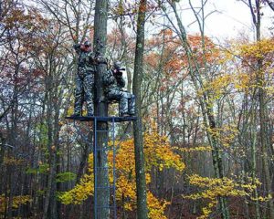 Rivers Edge 2 Man Bowman Ladder Stand